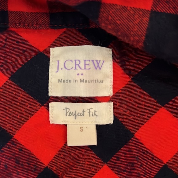 J.Crew long sleeve checkered flannel - Picture 4 of 4
